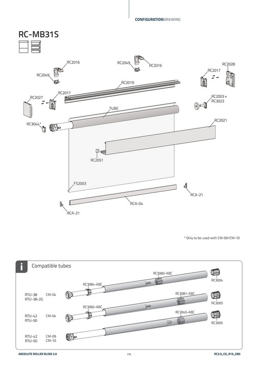 Coulisse Manual Assembly Roller Conf Draw En Page