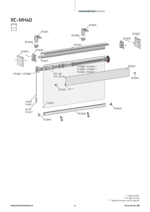 Coulisse Manual_Assembly_Roller_Conf_draw_EN Page 8485