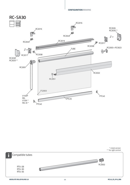 Coulisse Manual_Assembly_Roller_Conf_draw_EN Page 2425