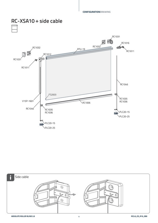 Coulisse Manual_Assembly_Roller_Conf_draw_EN Page 67
