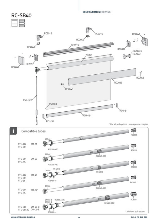 Coulisse Manual_Assembly_Roller_Conf_draw_EN Page 3435